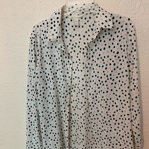 H&M size 4 women’s button down blouse